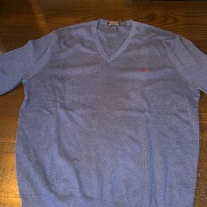 Blue Men’s Vneck sweater